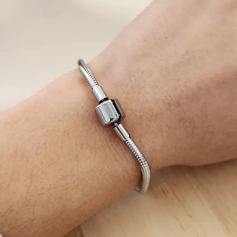 PULSEIRA AÇO PARA BERLOQUE FECHO REDONDO
