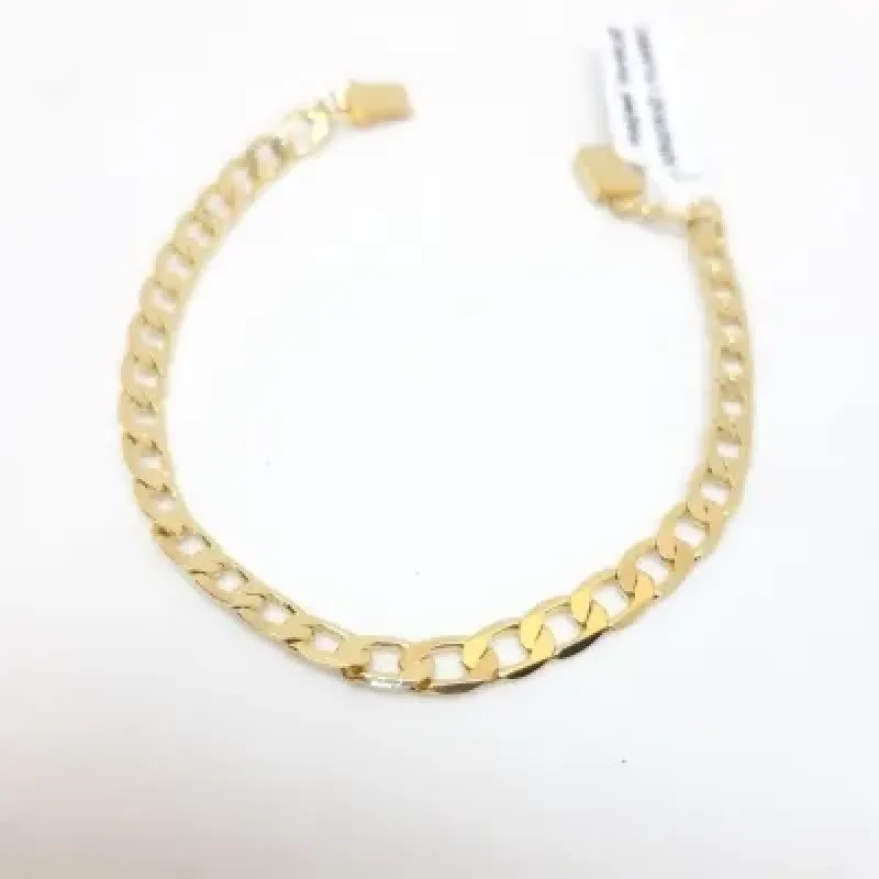PULSEIRA DOURADA MASCULINA GRUMET