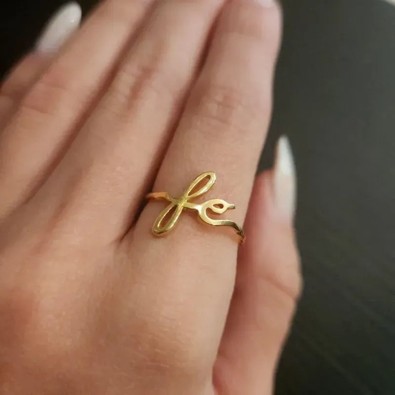 ANEL DOURADO FÉ