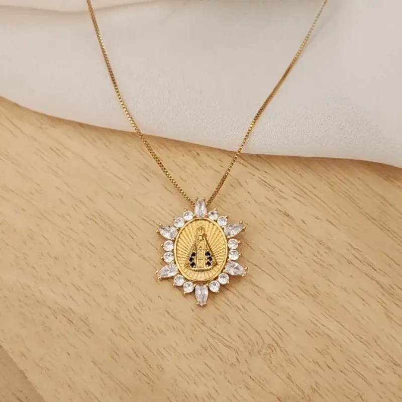 COLAR 40 CM NOSSA SENHORA APARECIDA