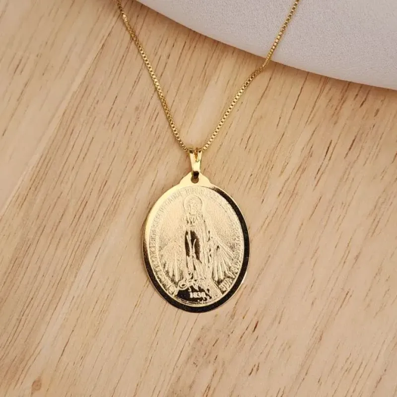 COLAR VENEZIANA NOSSA SENHORA DAS GRAÇAS
