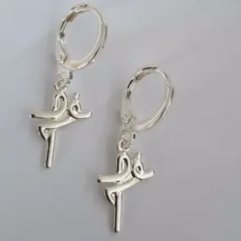 ARGOLA FÉ RÓDIO BRANCO