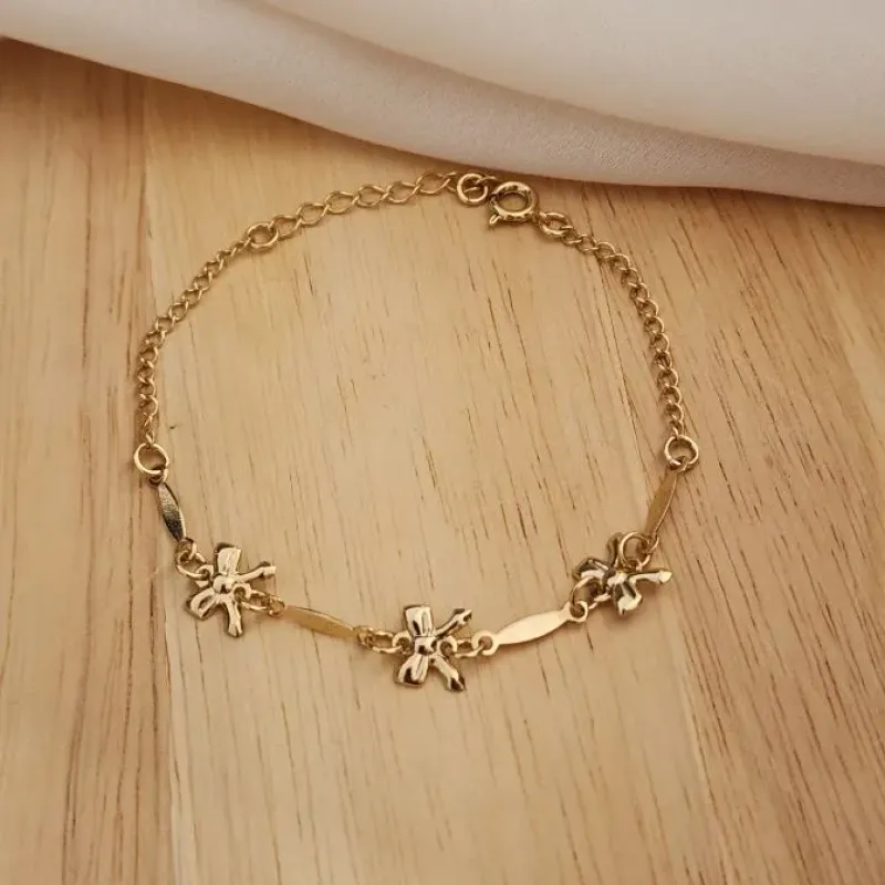 PULSEIRA DOURADA 3 LAÇOS