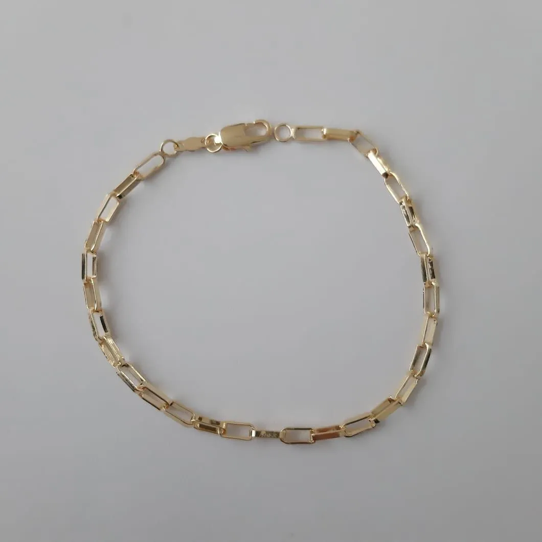 PULSEIRA DOURADA MASCULINA
