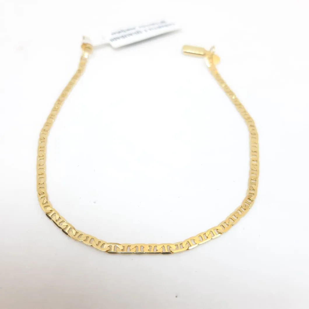 PULSEIRA DOURADA MASCULINA