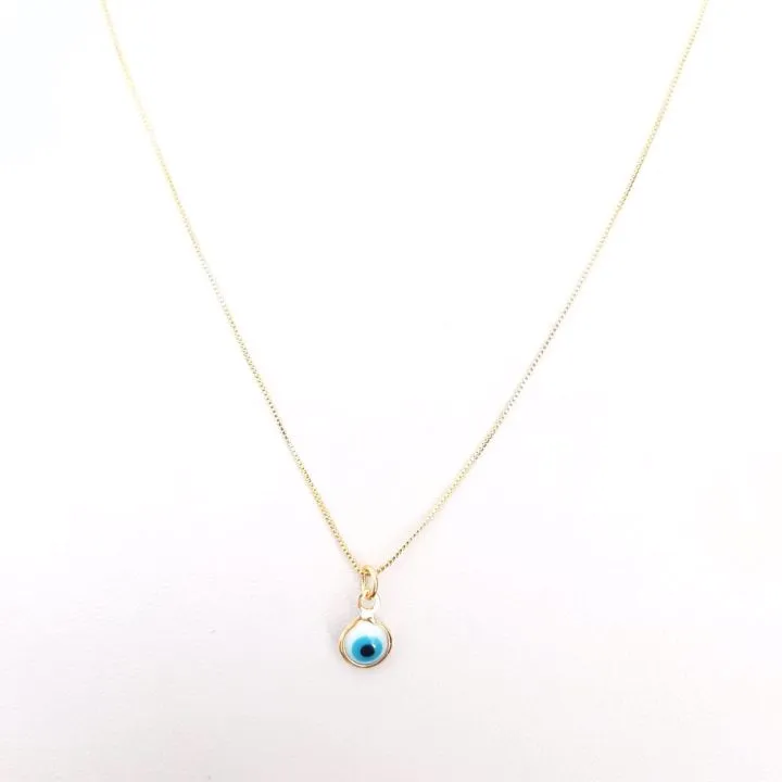 COLAR VENEZIANA45CM OLHO GREGO
