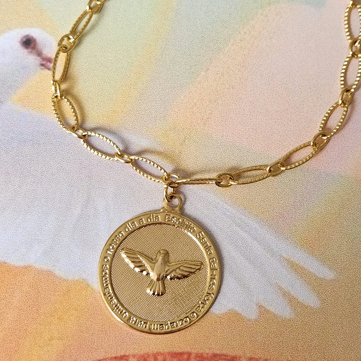 PULSEIRA PINGENTE DIVINO ESPÍRITO SANTO