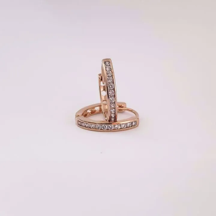 ARGOLINHA CRAVEJADA ZIRCÔNIA CRISTAL