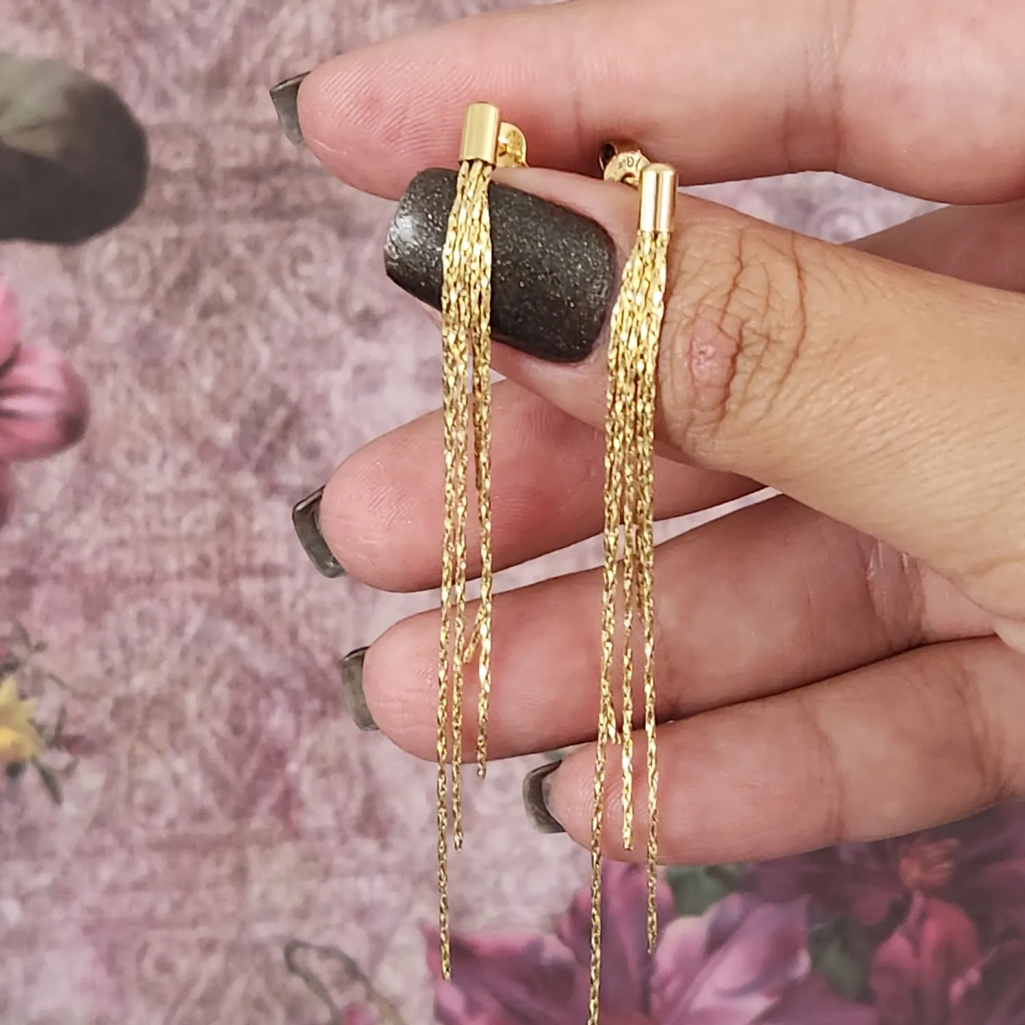 BRINCO DOURADO FRANJAS