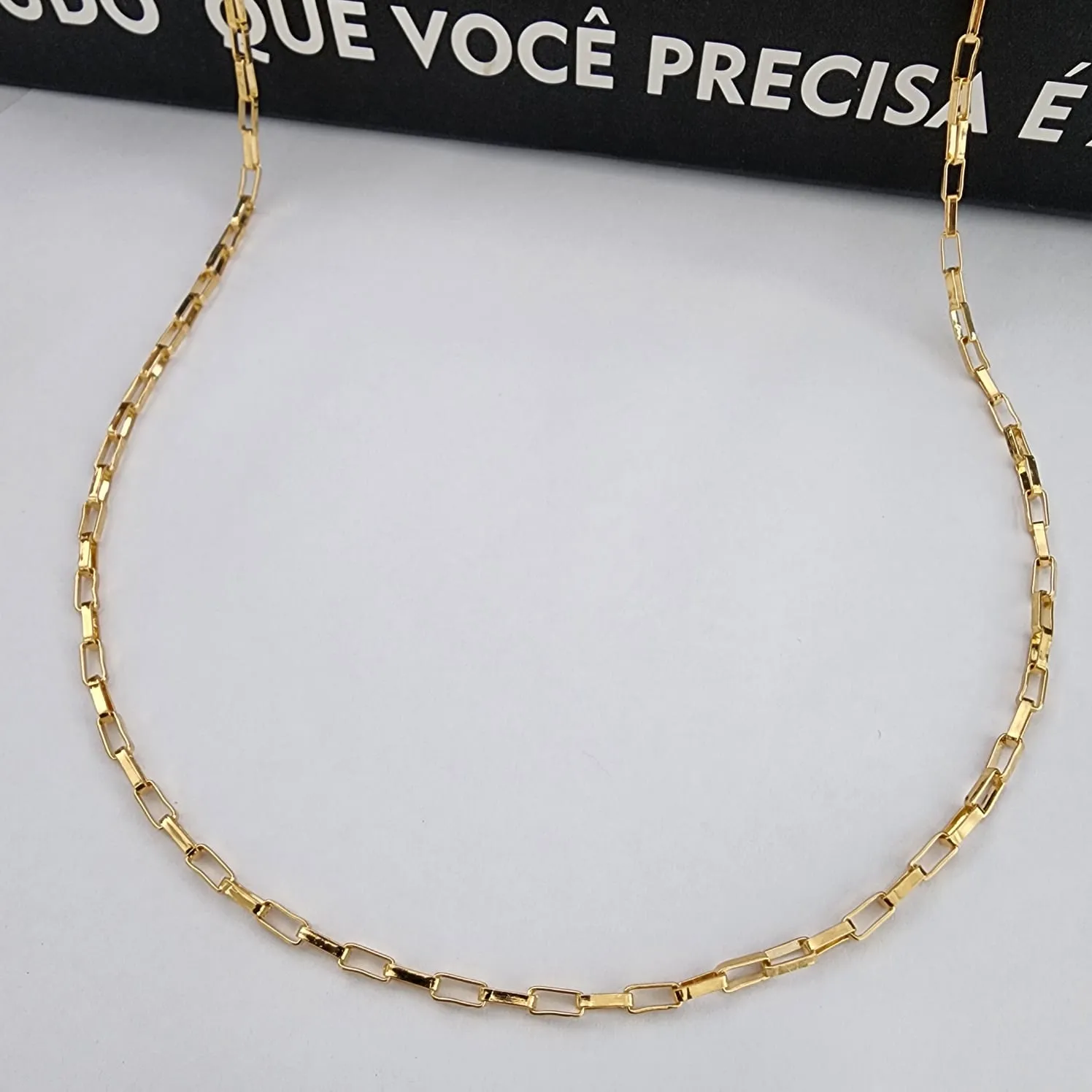 COLAR DOURADO MASCULINO CARTI 65+5