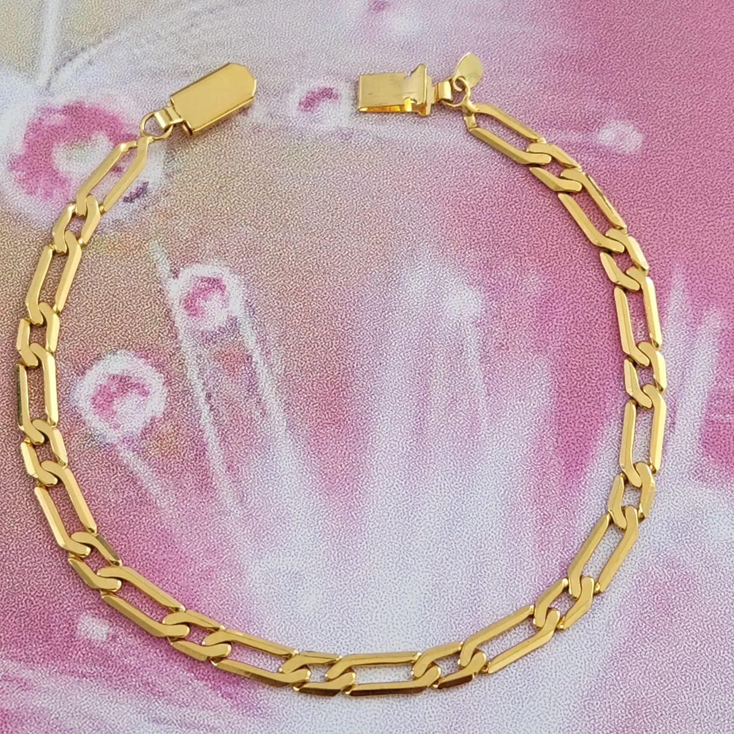 PULSEIRA DOURADA MASCULINA GRUMET