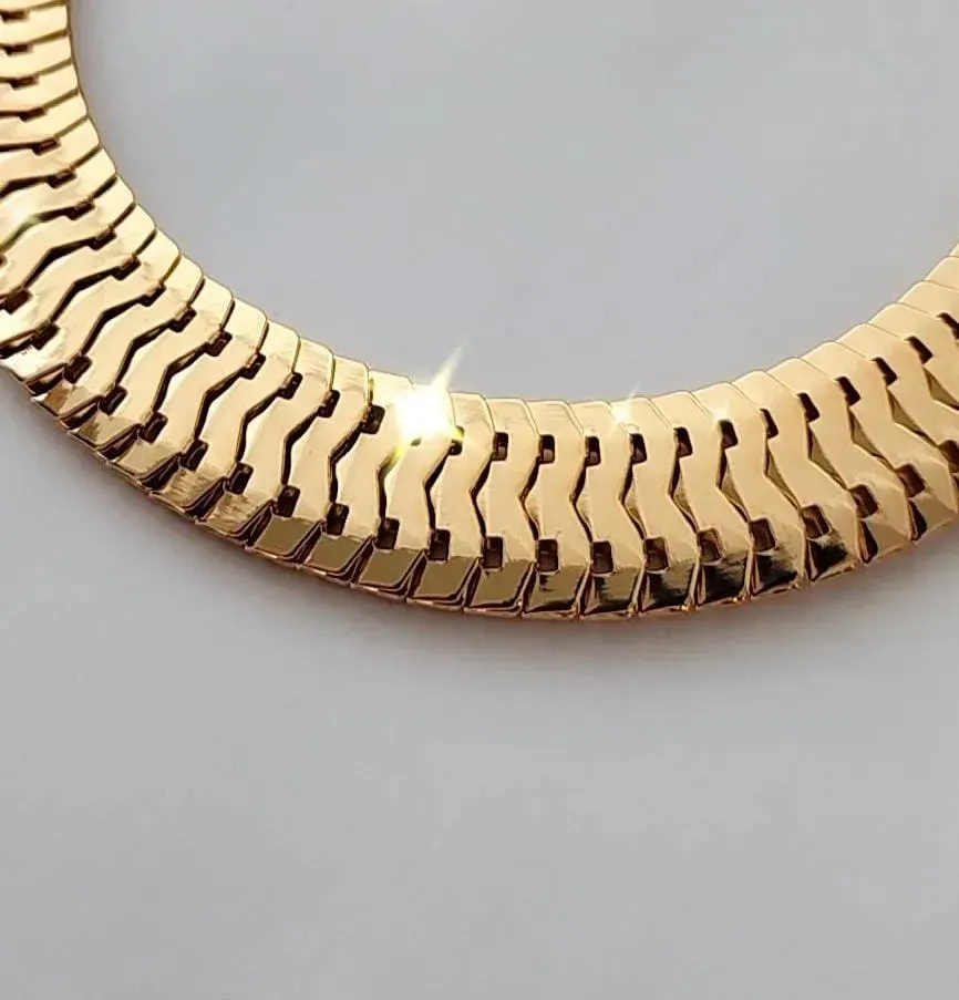 COLAR GARGANTINHA CHOKER LARGA 35 CM