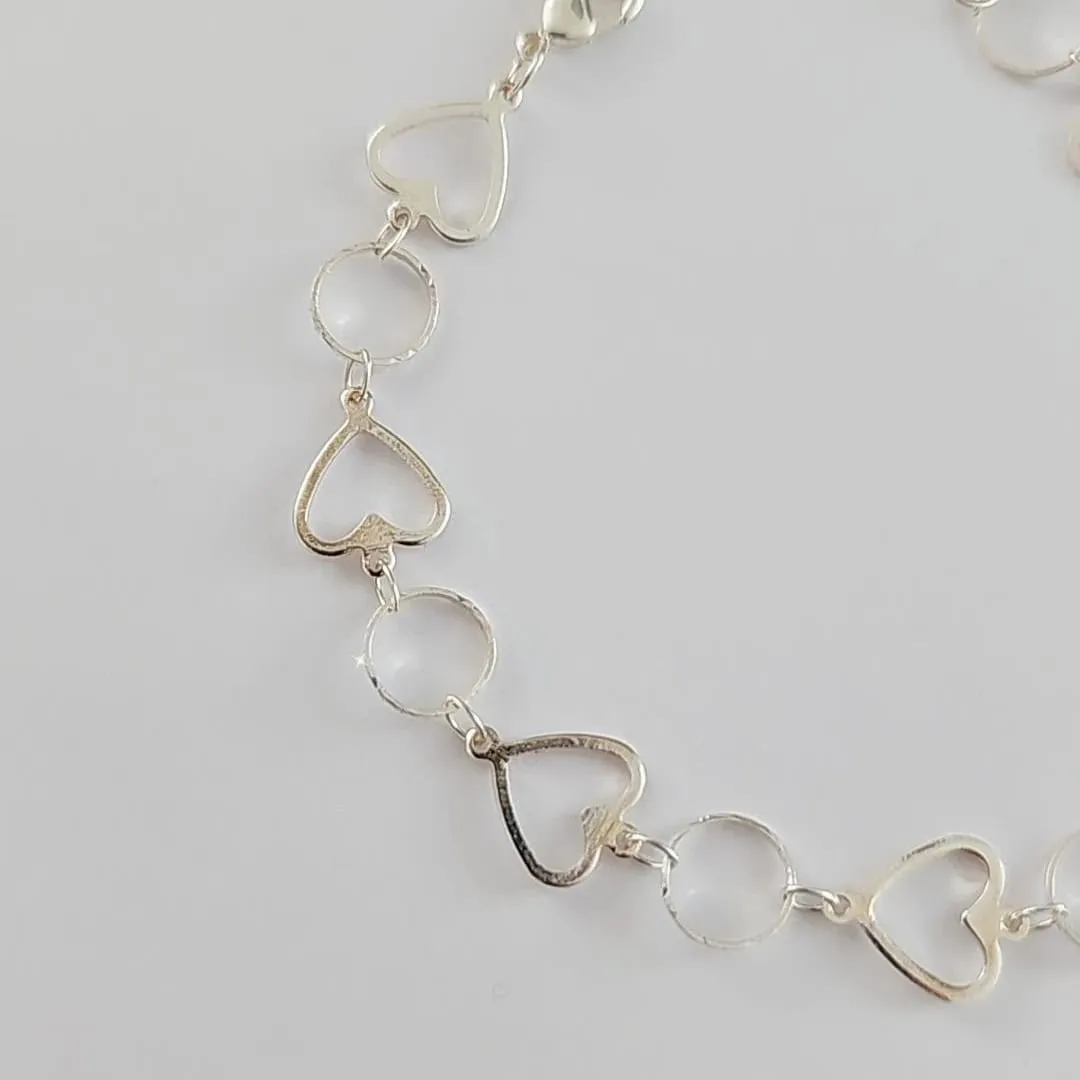 PULSEIRA CORAÇÕES E CÍRCULOS