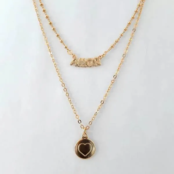 COLAR DOIS EM UM DOURADO AMOR