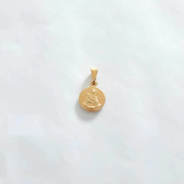 PINGENTE DOURADO SANTA LUIZA