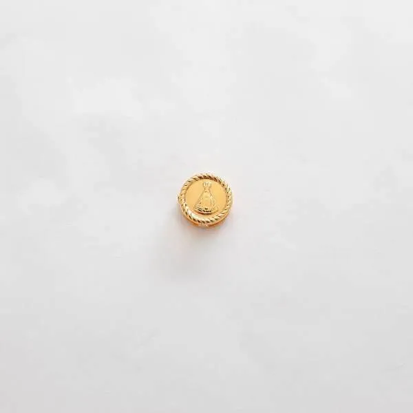 PINGENTE DOURADO NOSSA SENHORA APARECIDA