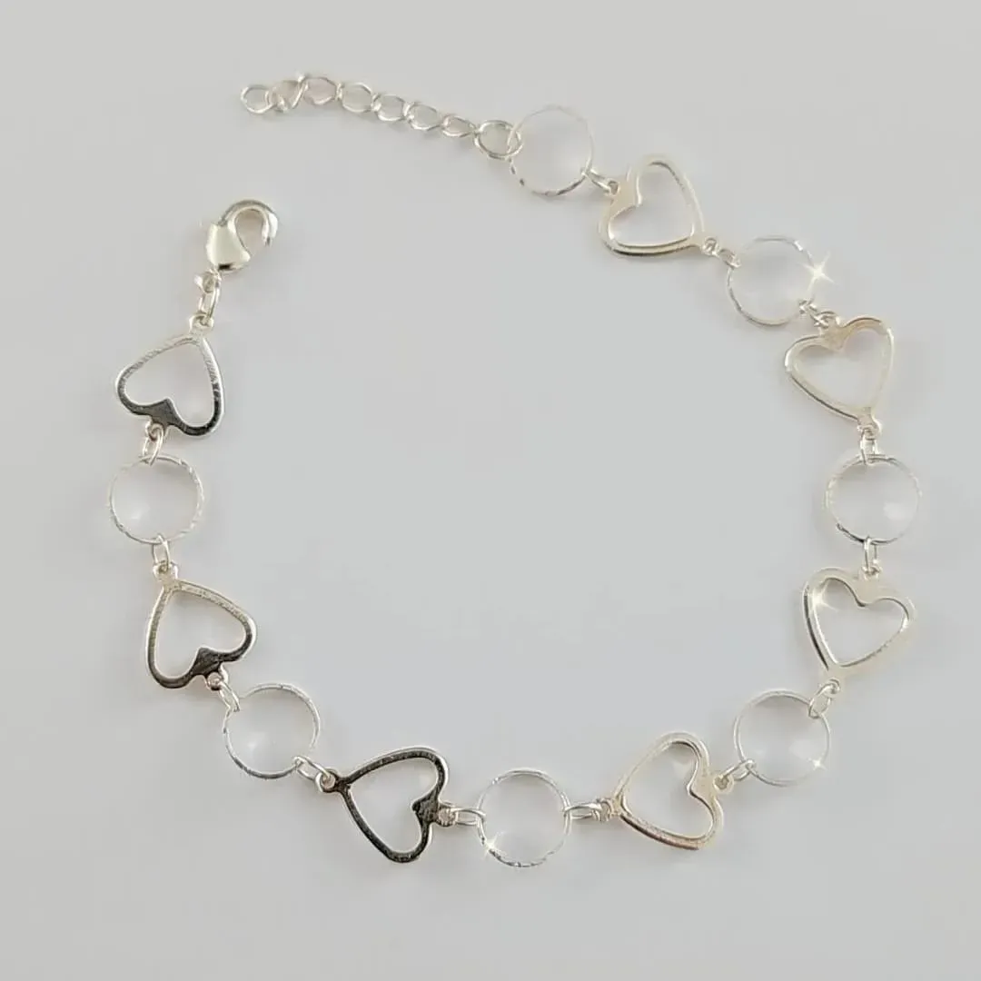 PULSEIRA CORAÇÕES E CÍRCULOS
