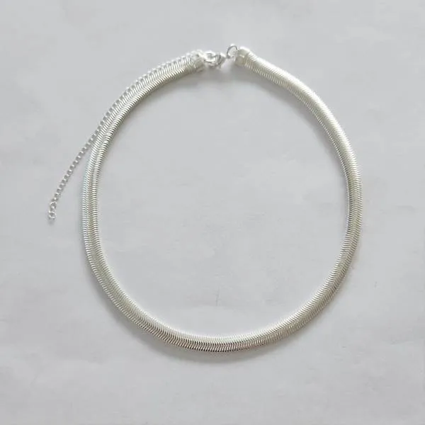COLAR CHOKER MALHA DIAMANTADO