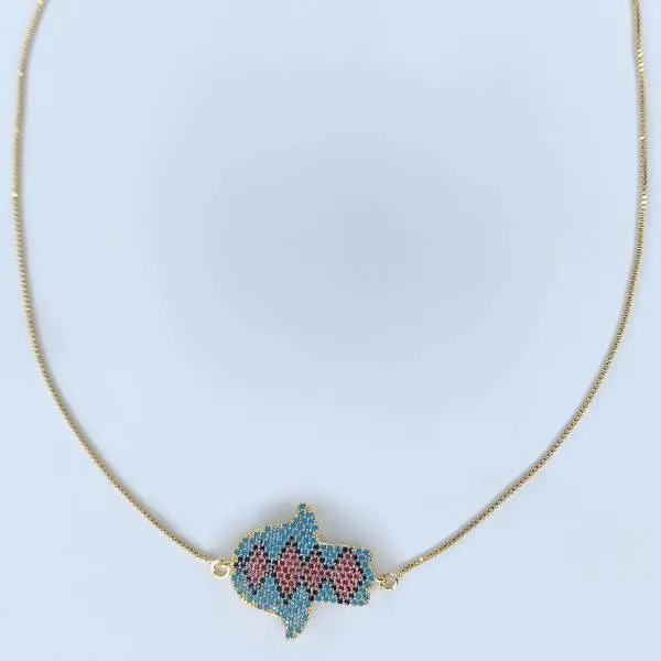 COLAR MÃOS DE FÁTIMA MULTICOLORIDO