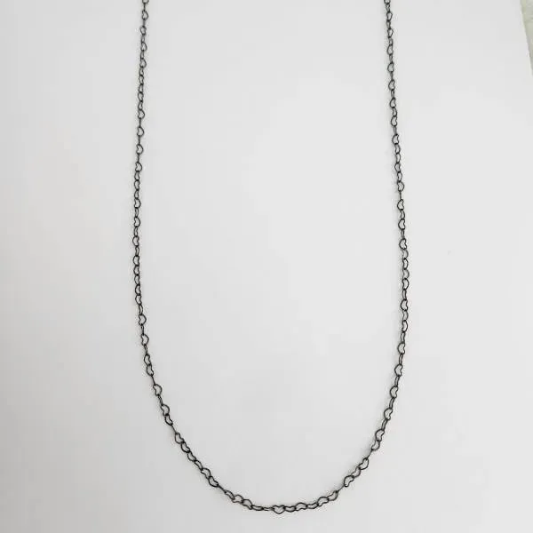 COLAR RÓDIO NEGRO CORAÇÕES