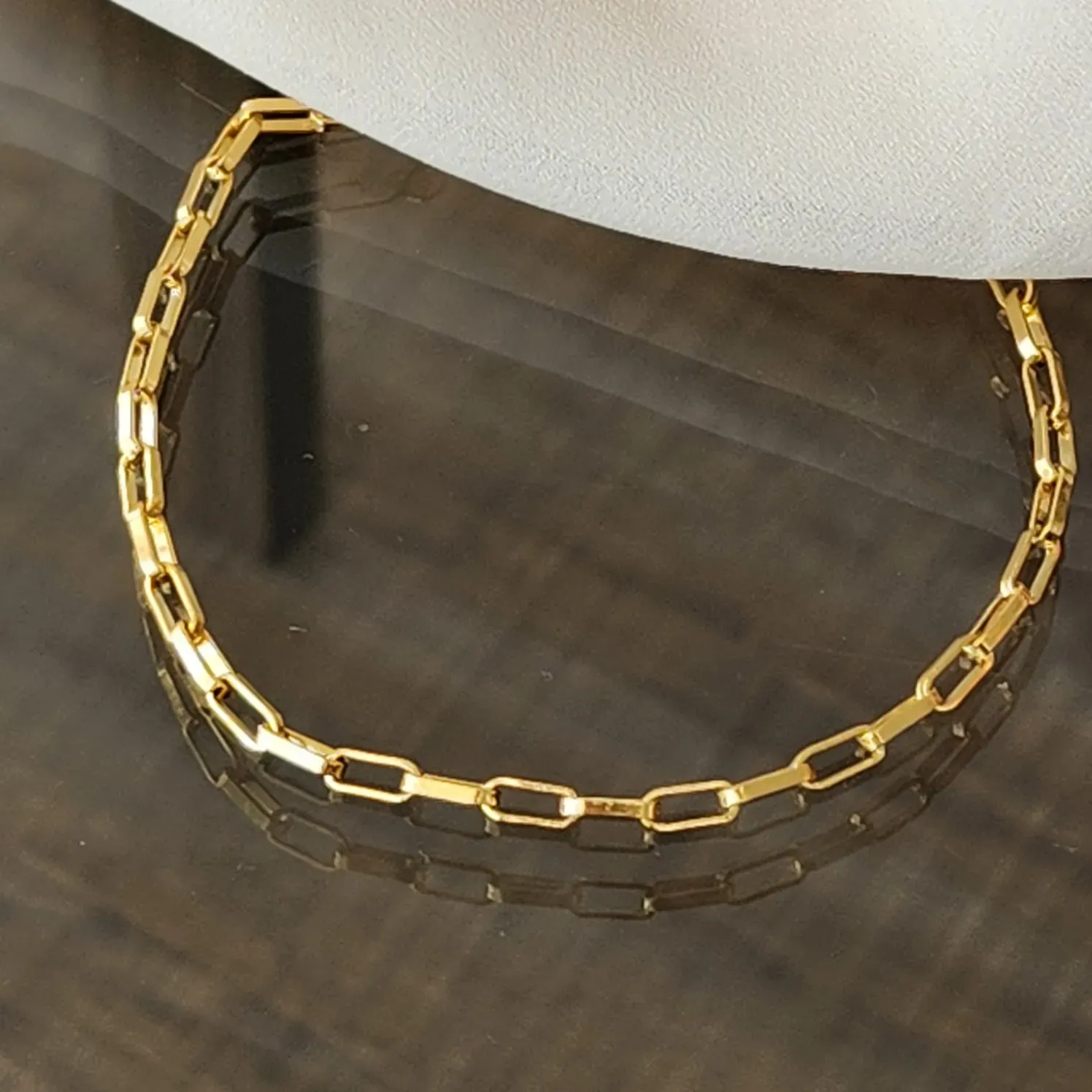 PULSEIRA DOURADA MASCULINA