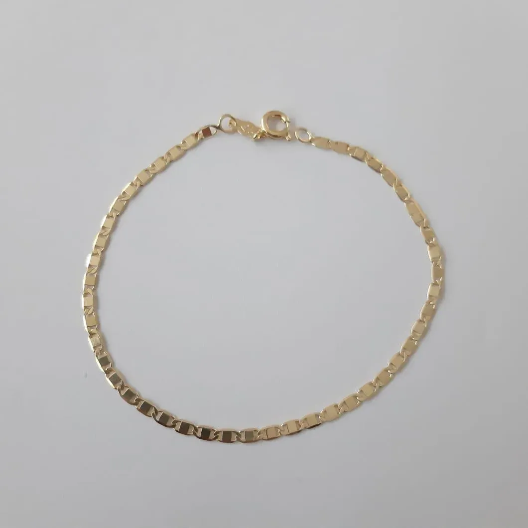 PULSEIRA DOURADA MASCULINA