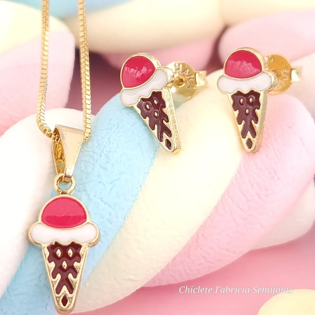 CONJUNTO INFANTIL SORVETE