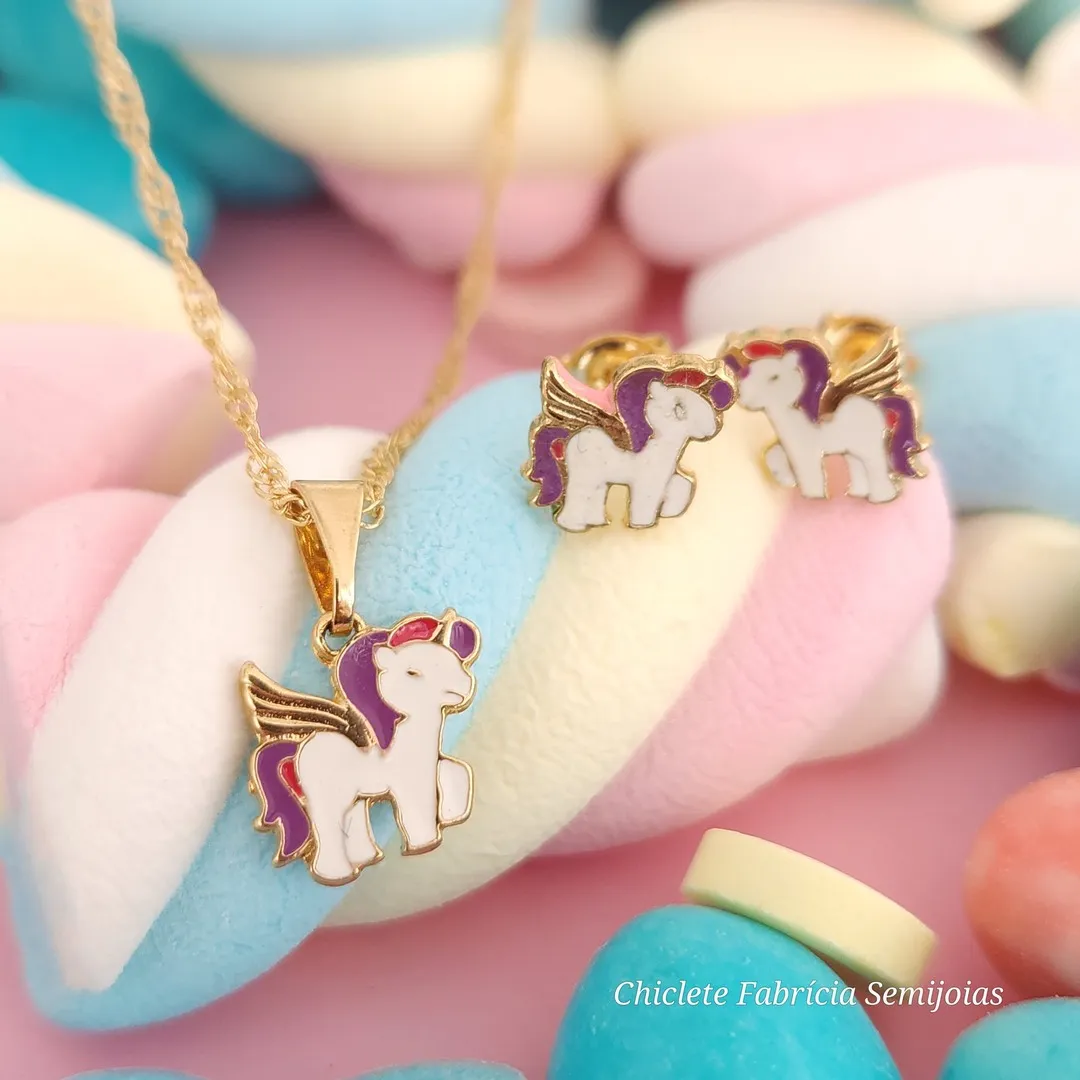 CONJUNTO INFANTIL UNICÓRIO