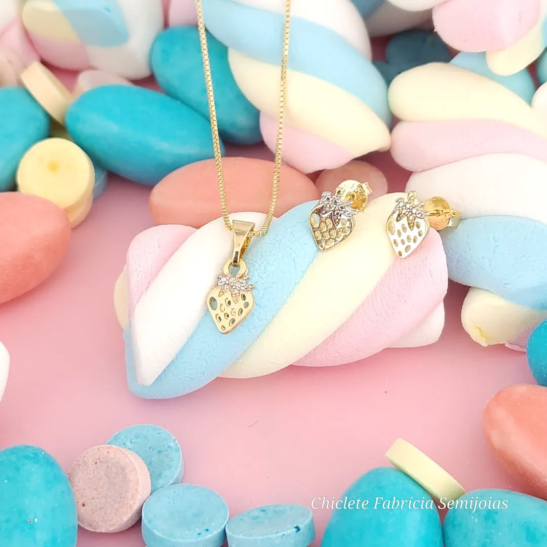 CONJUNTO INFANTIL MORANGUINHO