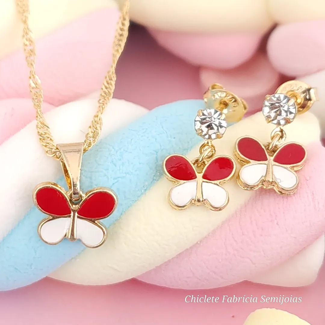 CONJUNTO INFANTIL BORBOLETA
