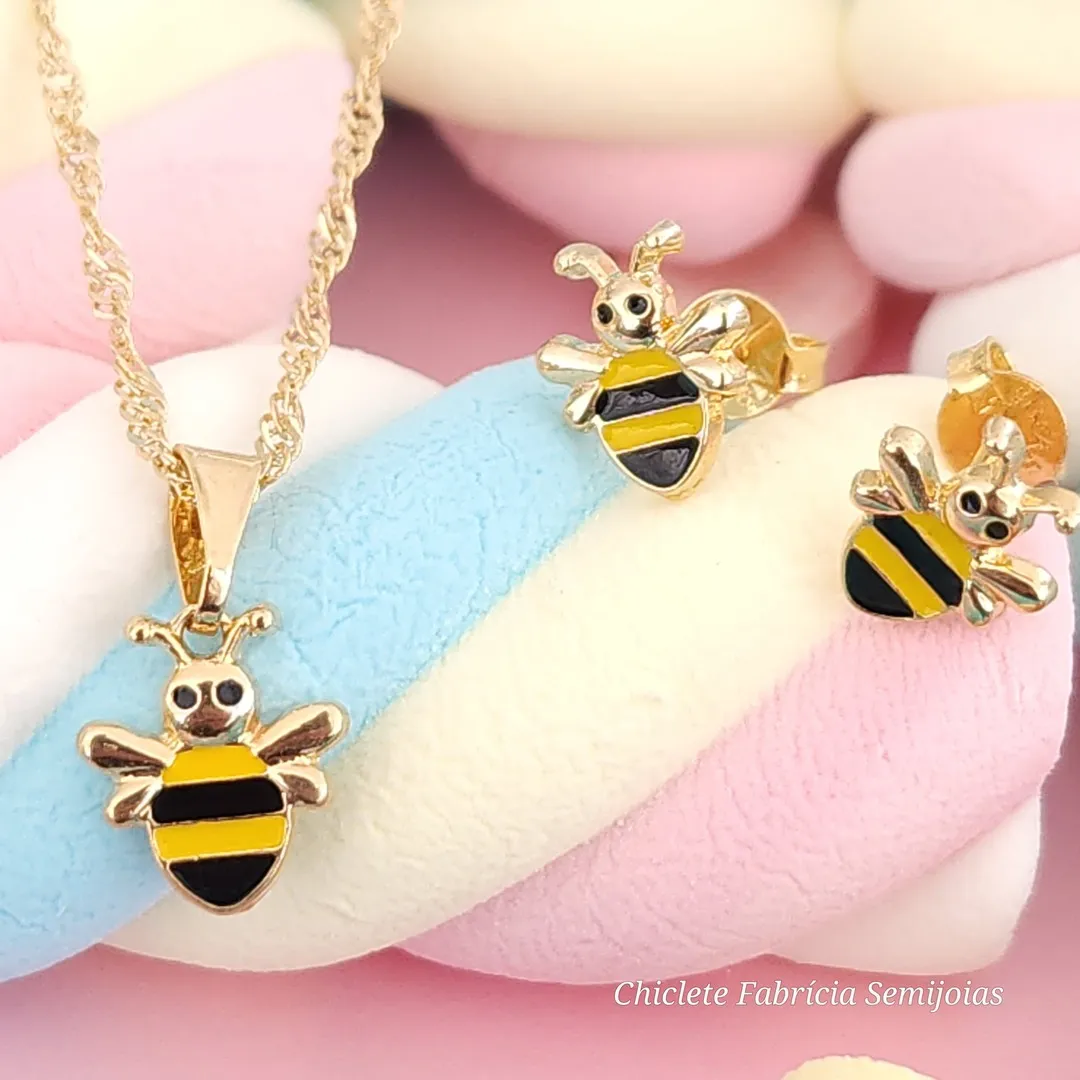 CONJUNTO INFANTIL ABELHINHA