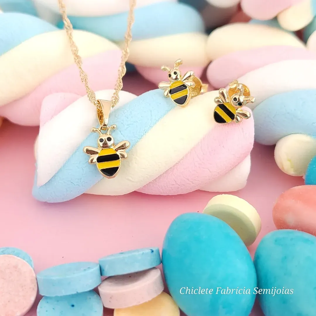 CONJUNTO INFANTIL ABELHINHA