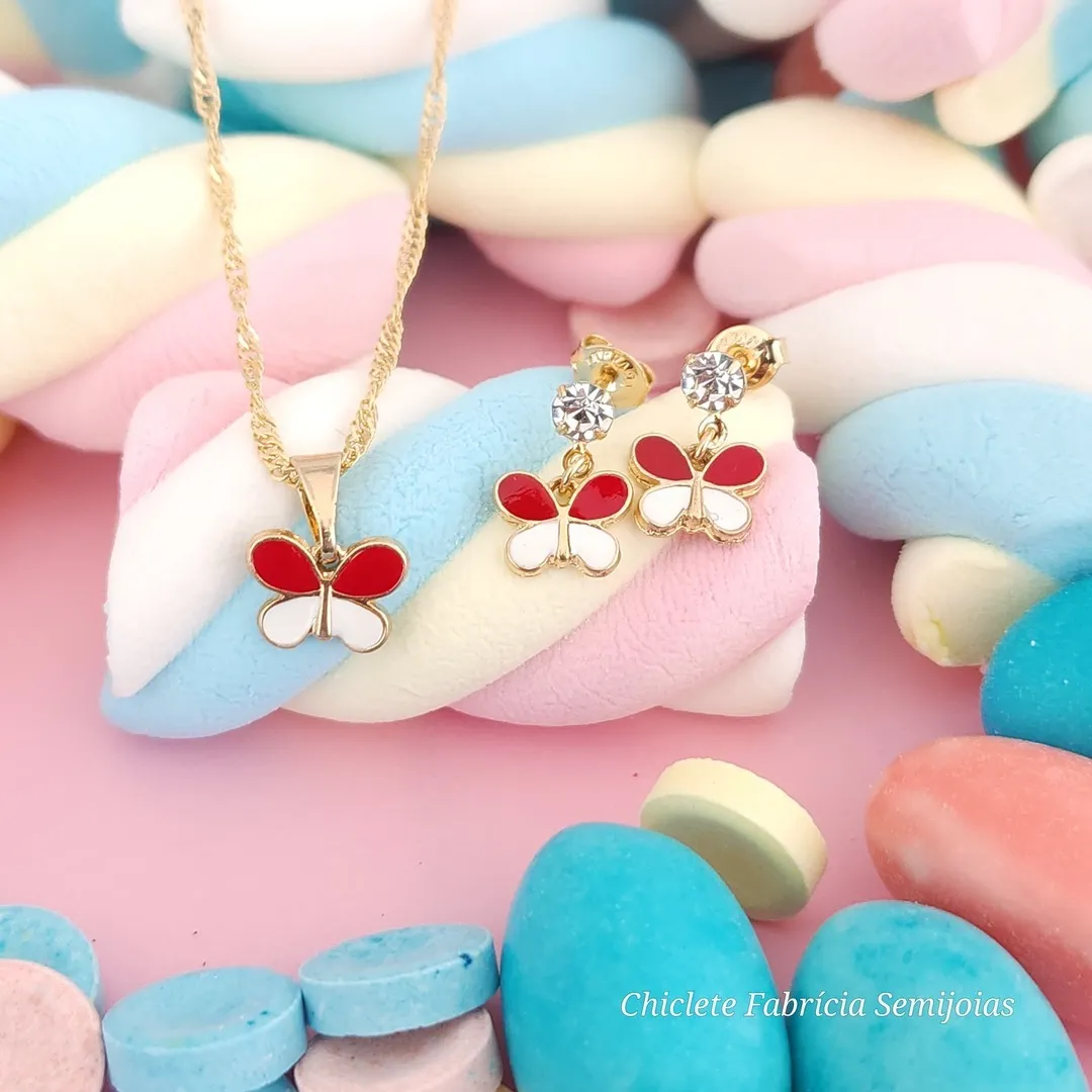 CONJUNTO INFANTIL BORBOLETA