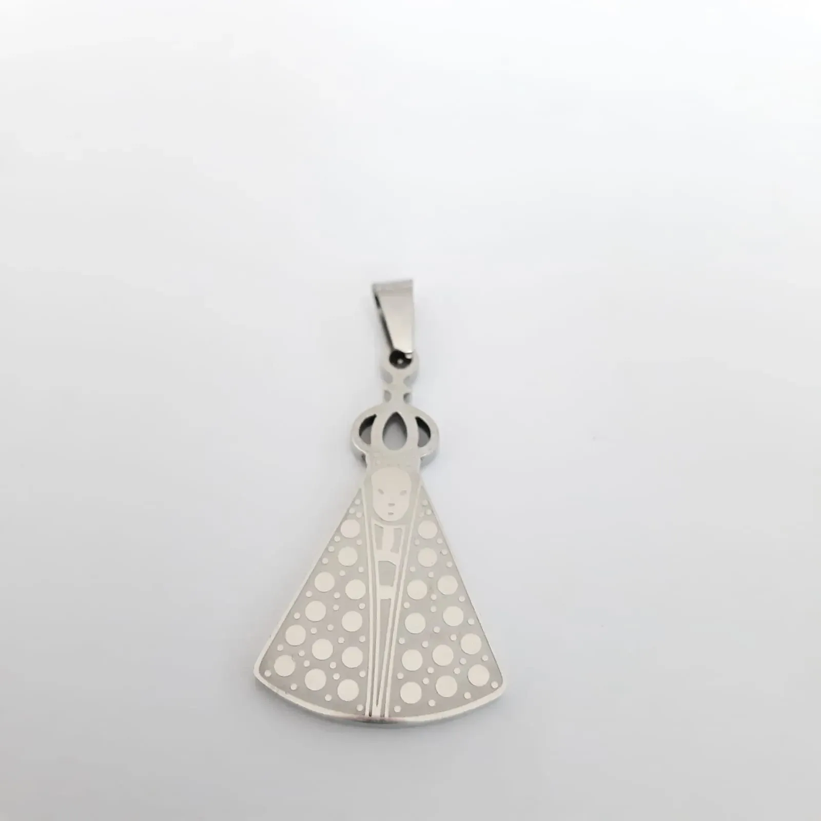 PINGENTE AÇO NOSSA SENHORA APARECIDA 4CM