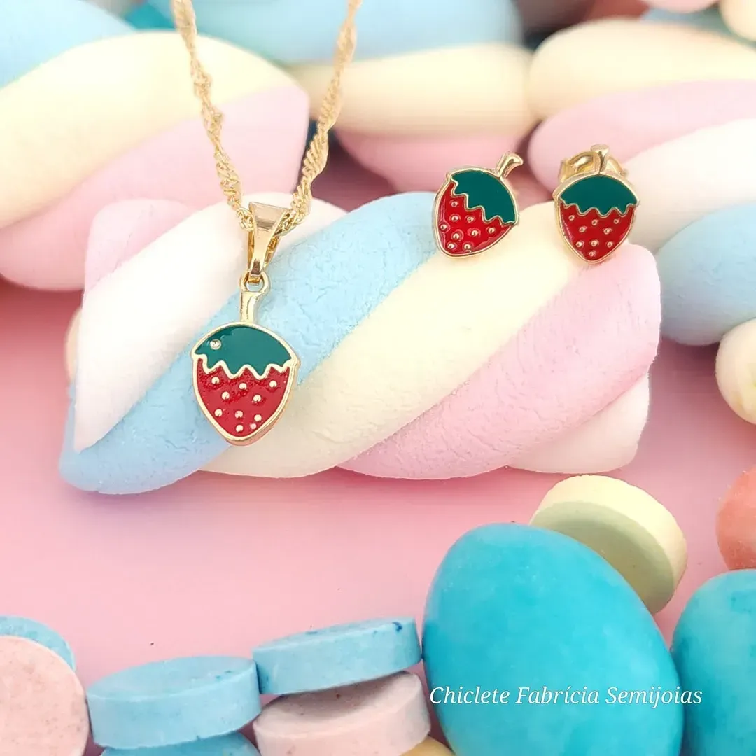 CONJUNTO INFANTIL MORANGUINHO