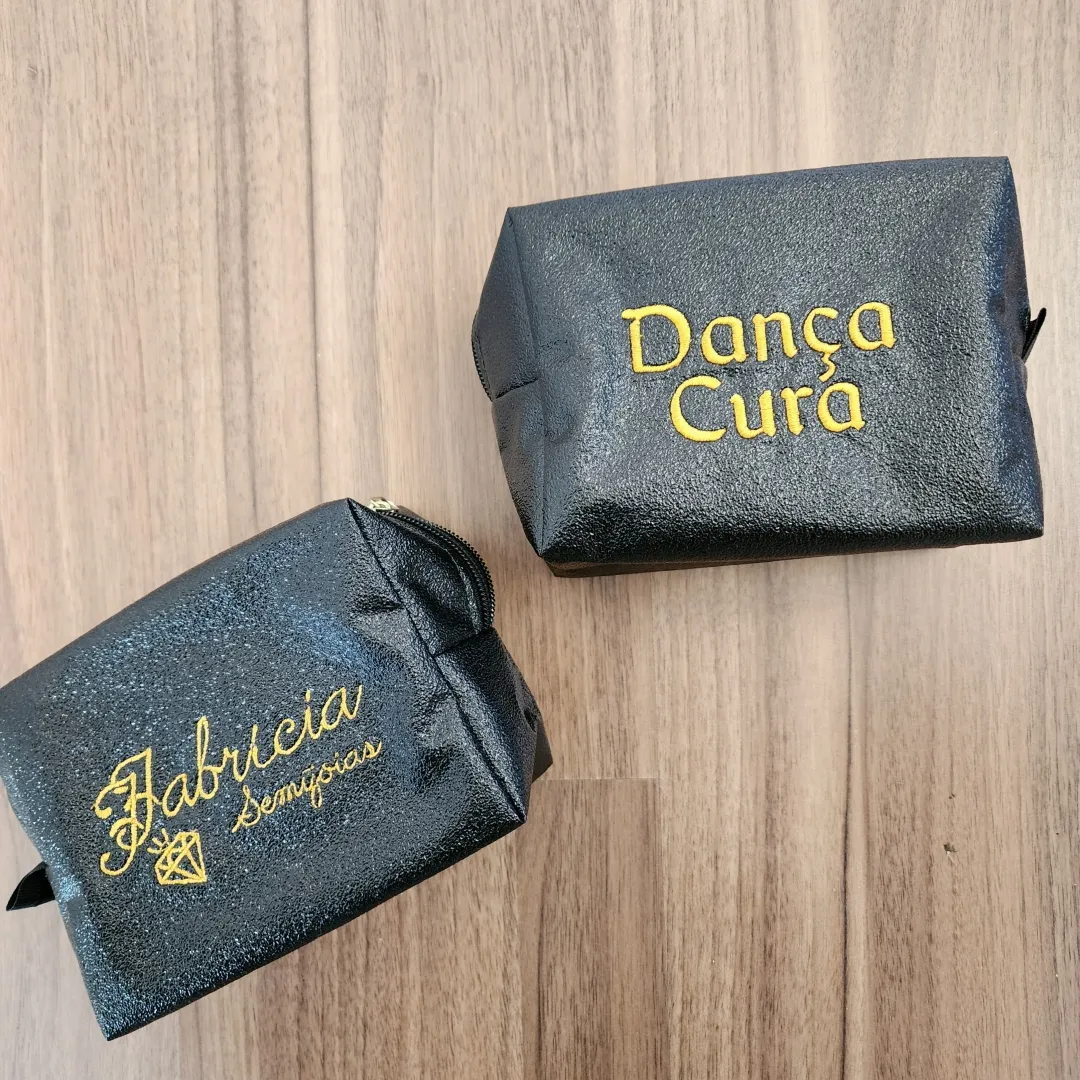 NECESSAIRE PRETA FFABRICIA SEMIJOIAS E DANÇA CURA FOSCA