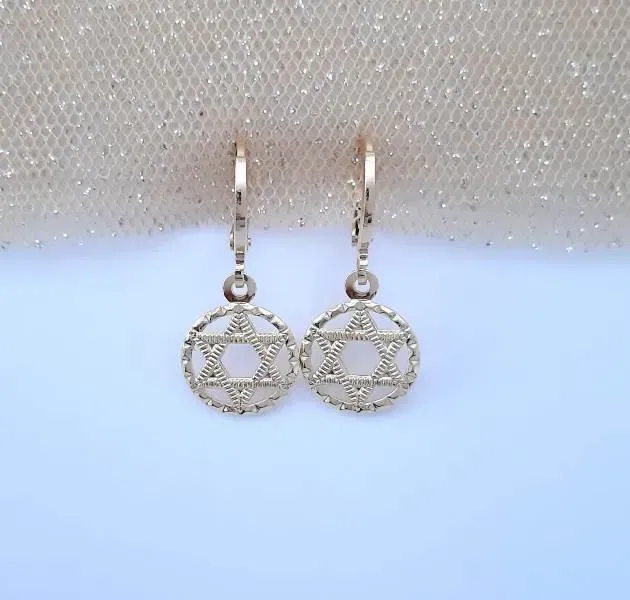 BRINCO ARGOLINHA ESTRELA DE DAVI