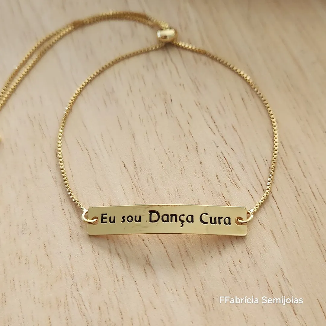 PULSEIRA SHAMBALA EU SOU DANÇA CURA PLACA