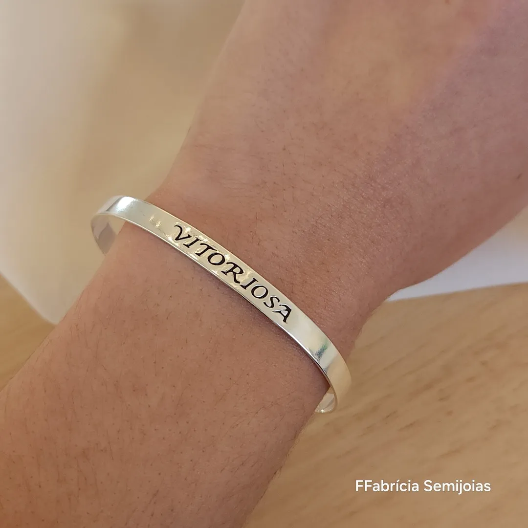 BRACELETE GRAVAÇÃO VITORIOSA
