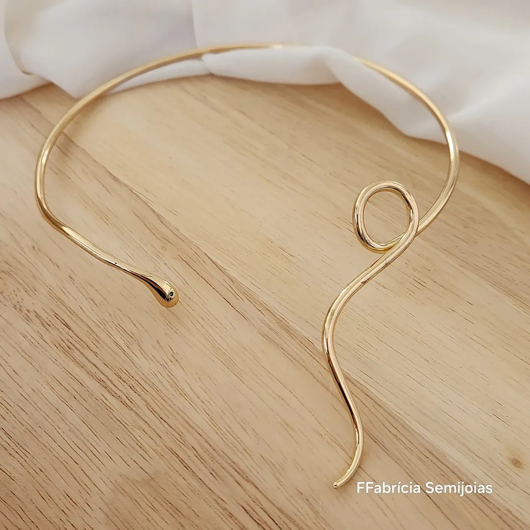 COLAR GARGANTINHA COBRA