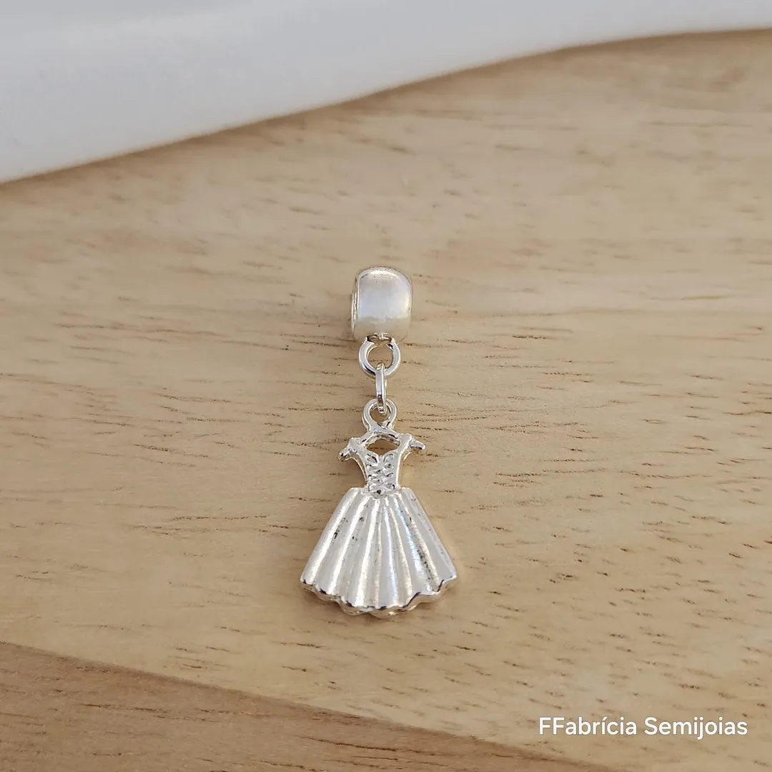 BERLOQUE RÓDIO BRANCO VESTIDO PRINCESA