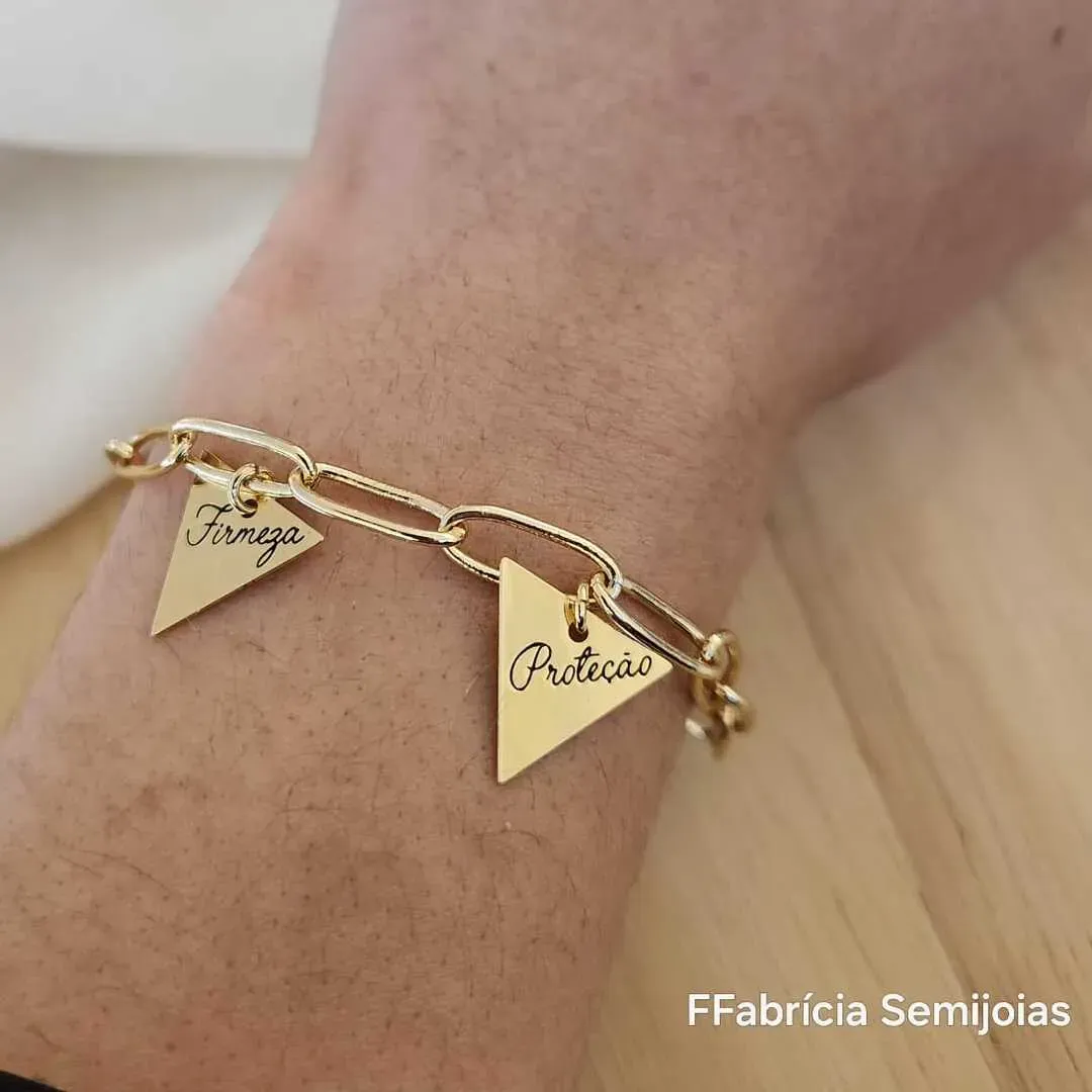 PULSEIRA ELOS PINGENTES FIRMEZA E PROTEÇÃO