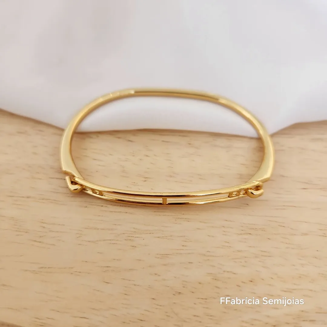 BRACELETE ALFINETE PARA PINGENTES