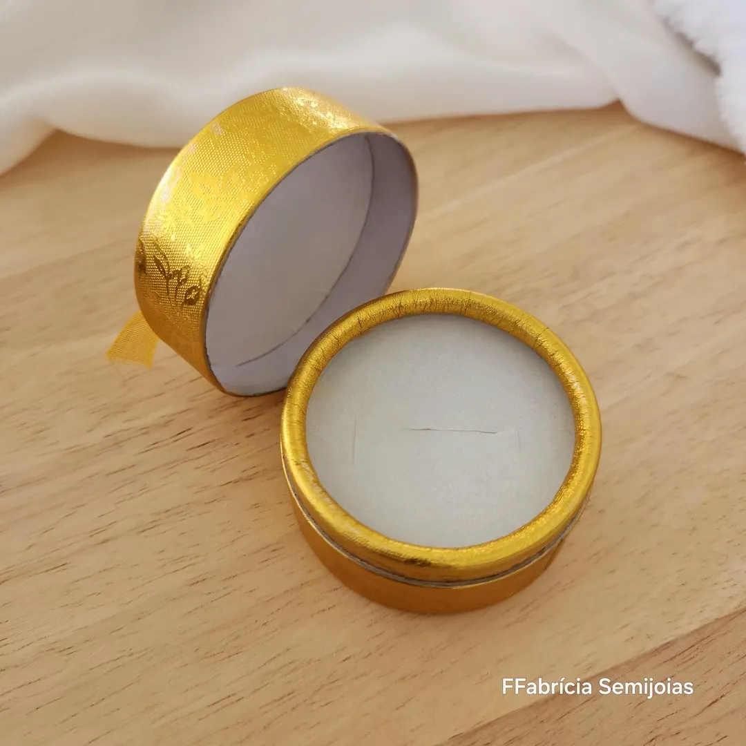 PORTA JOIAS PEQUENO DOURADO