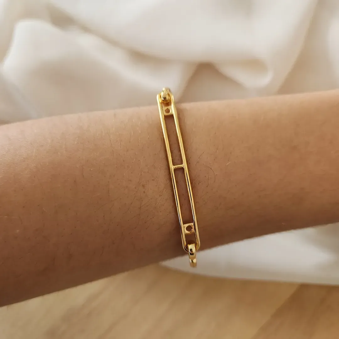 BRACELETE ALFINETE PARA PINGENTES