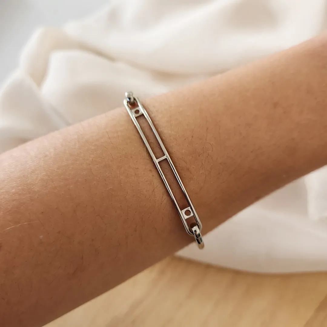 BRACELETE ALFINETE PARA PINGENTES