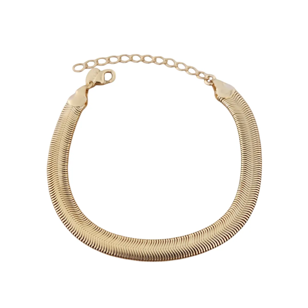 PULSEIRA DOURADA MALHA MÉDIA