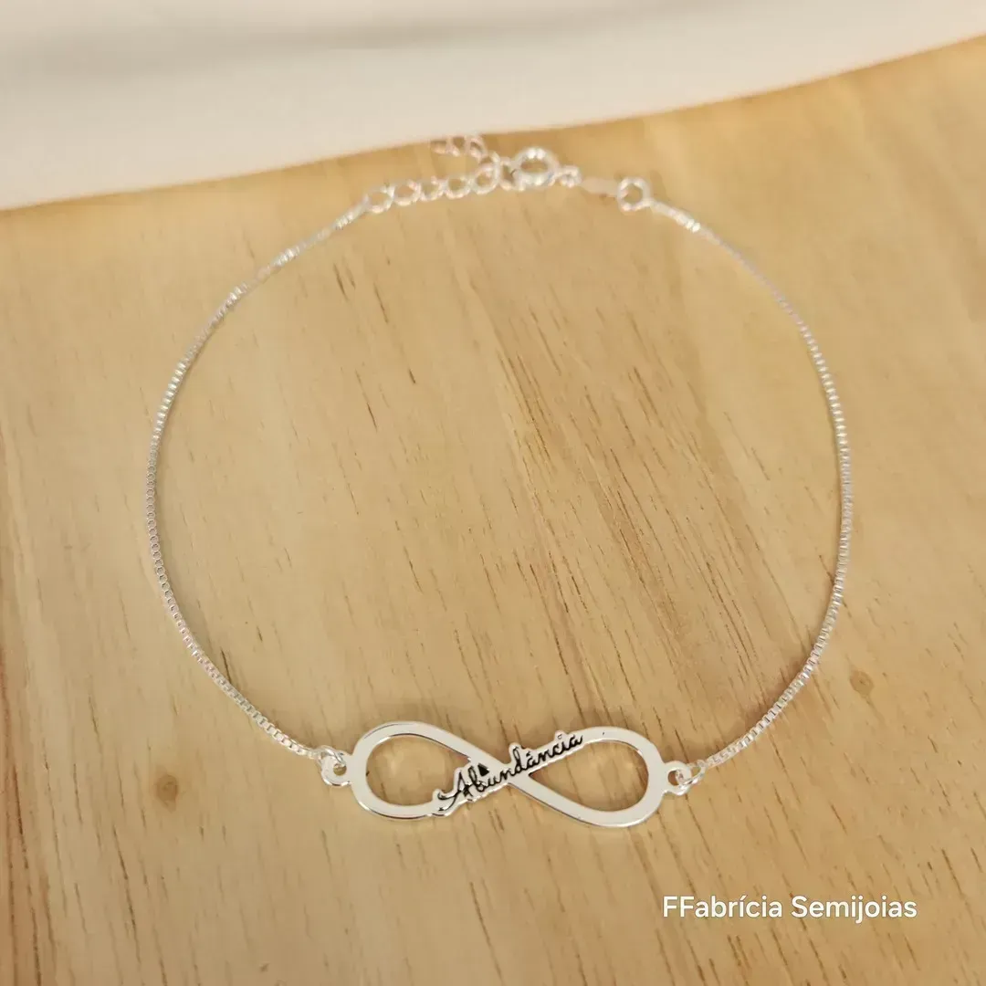 PULSEIRA COM PINGENTE MANDALA INFINITO ABUNDÂNCIA