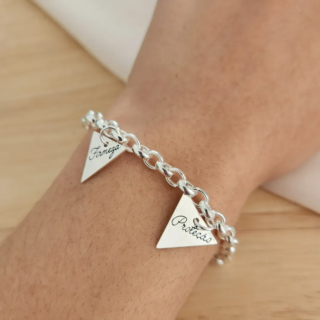 PULSEIRA ELOS PINGENTES FIRMEZA E PROTEÇÃO