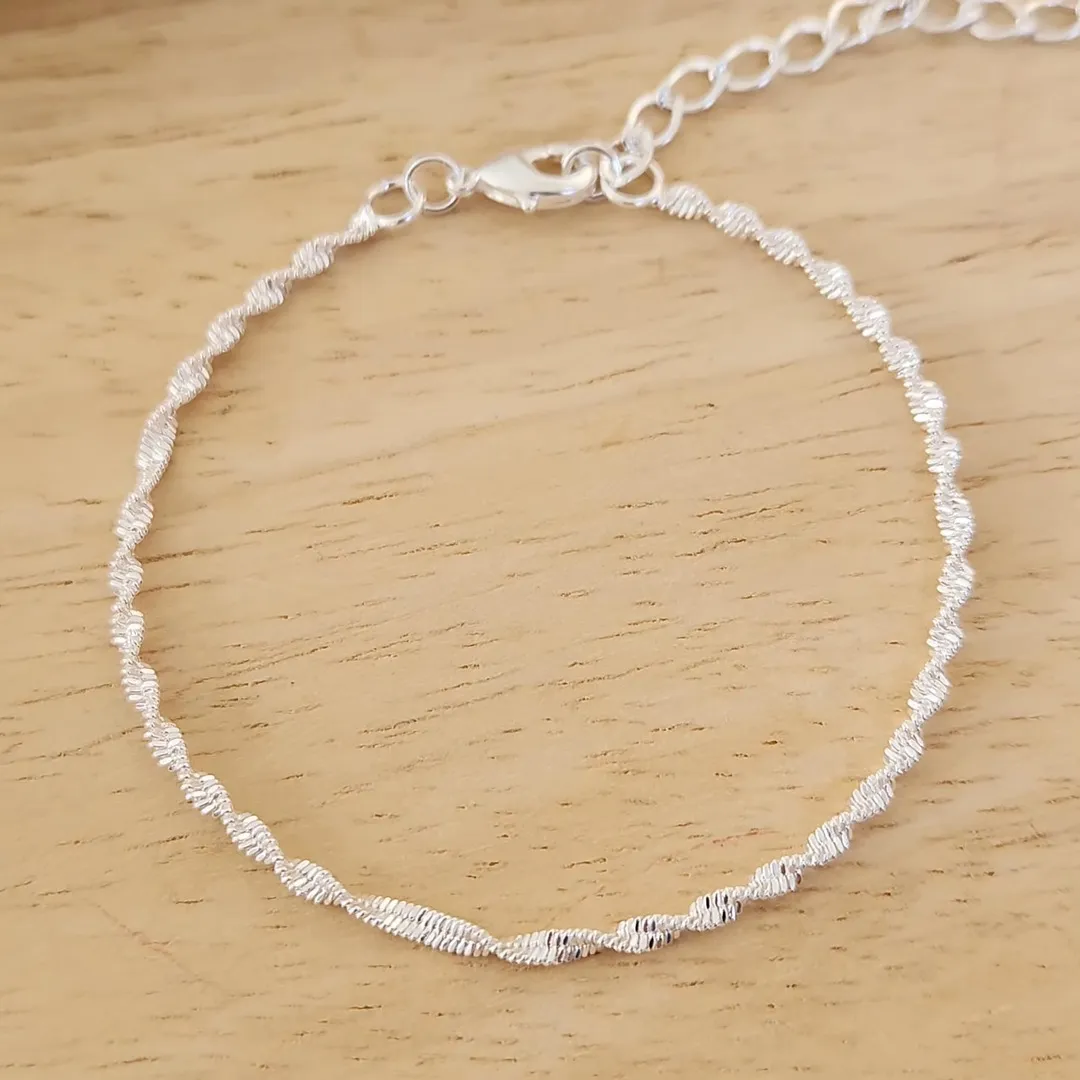 PULSEIRA FITA TORCIDA 2MM 18CM